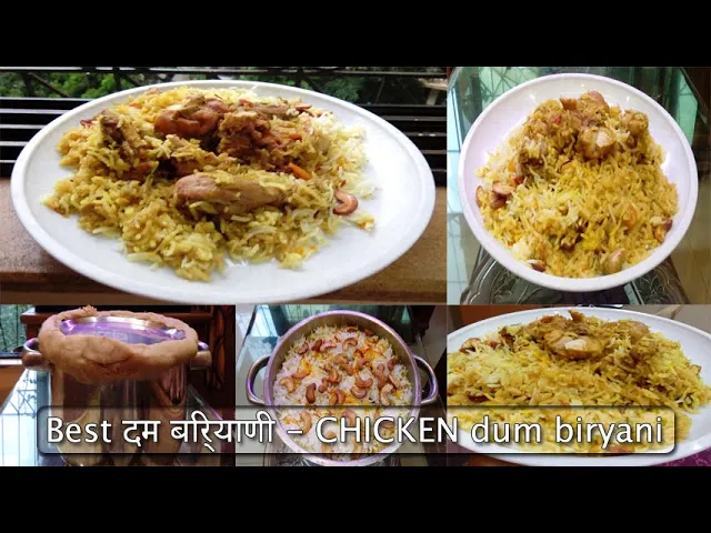 CHICKEN dum biryani RECIPE