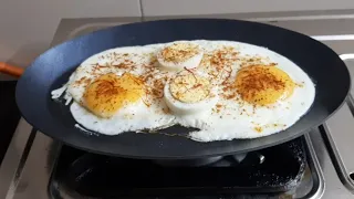 Easy Half Fry Eggs Omelette RECIPE | 11:55 AM