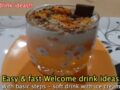Welcome drink ideas RECIPE | 11:55 AM