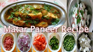 MatarPaneer RECIPE