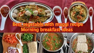 Vegetable with maggi RECIPE